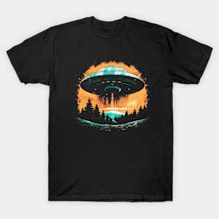 UFO Extraterrestrial Alien Space Ship T-Shirt